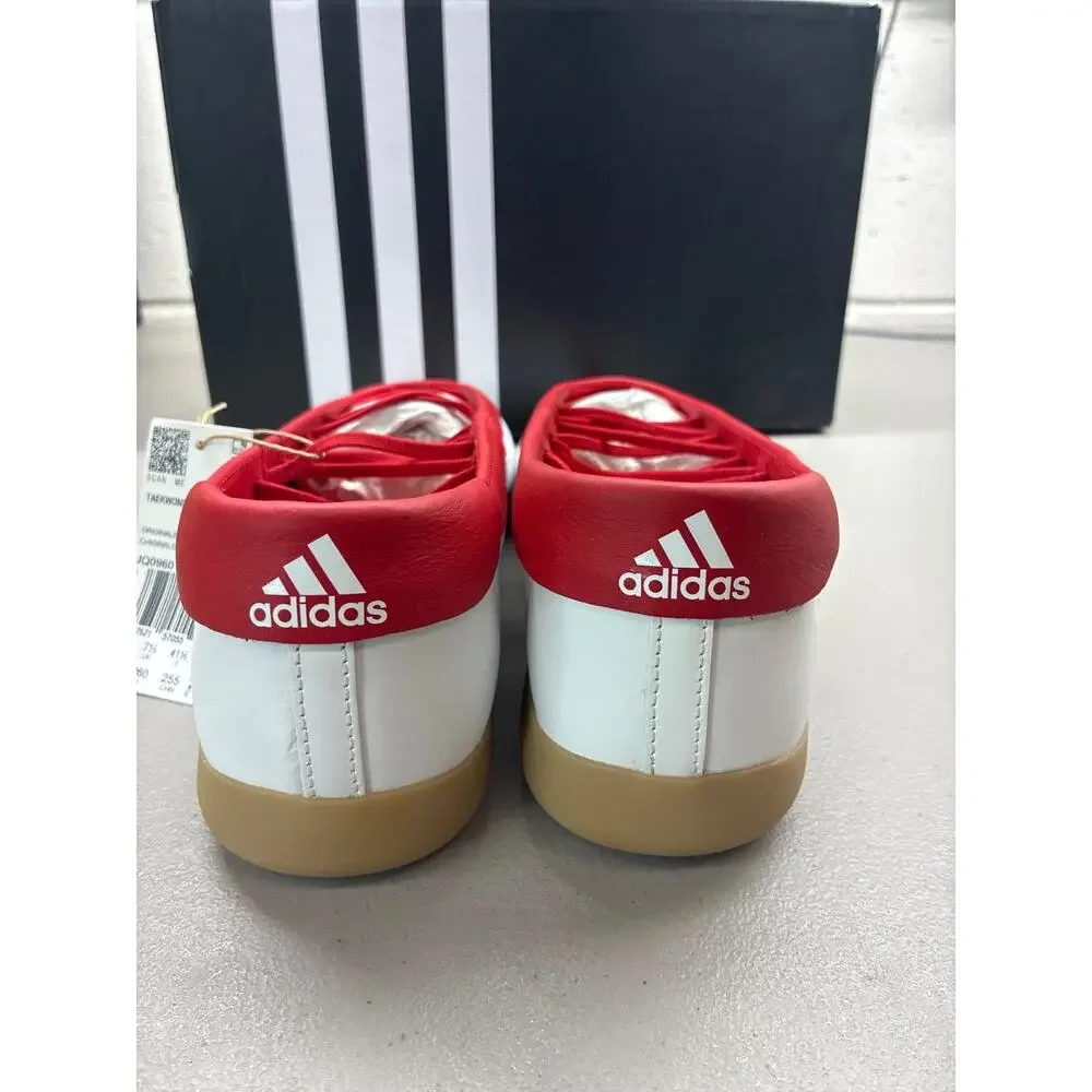 adidas Women’s Taekwondo Mei Ballet White Better Scarlett Gum New in box Size 9